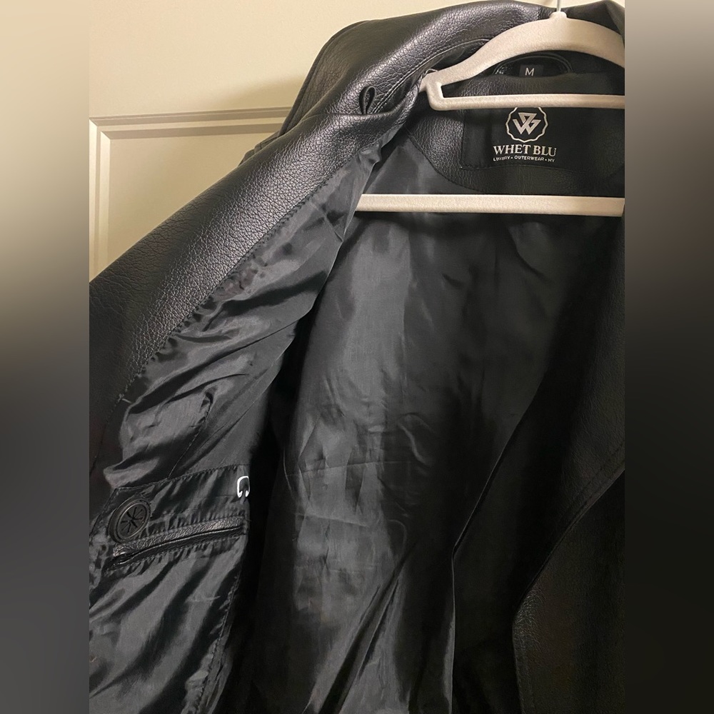 Whet Blu Faux Leather Jacket- Women’s - Picture 3 of 3